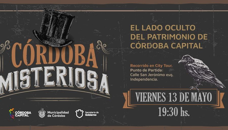 Viernes 13 presentan “Córdoba Misteriosa”
