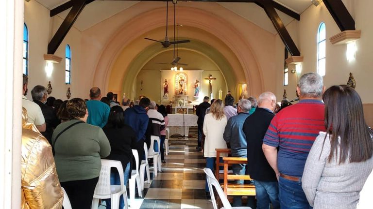 17ma peregrinación a San Expedito en Colonia Bicha