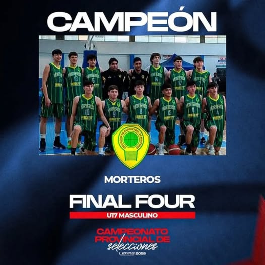 🏆 Morteros campeón del Provincial de Selecciones U17 masculino