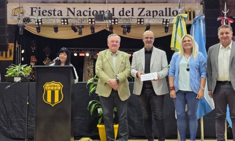 Michlig participó del acto inaugural de la 54ª Fiesta Nacional del Zapallo en Ceres