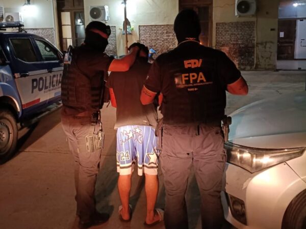 En operativo interfuerzas FPA detuvo a un sujeto en San Francisco