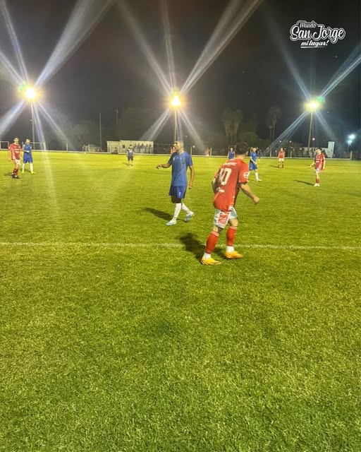 Otra noche de amistoso para San Jorge ⚽️