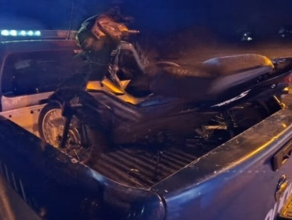 Morteros 🚨Dos motociclistas lesionados en un accidente