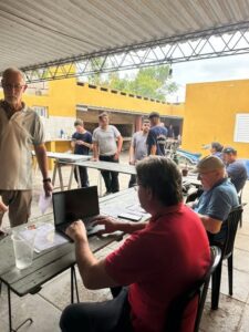 Morteros 👉 Exitosa pollada de Bomberos Voluntarios