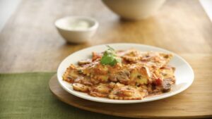 Maunier: preparativos finales para la raviolada de la escuela José de San Martín