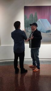 Ciudad de Buenos Aires 🖌️Marcelo Torreta expone sus obras en la Galería de arte del Banco Nación