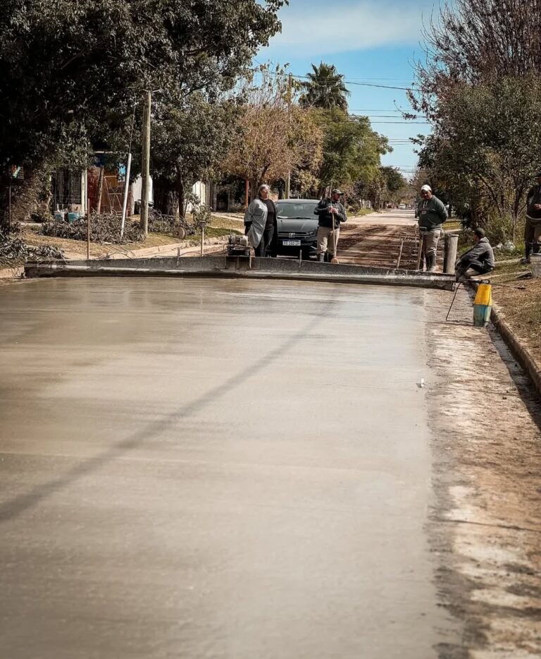 Porteña 🚧🙌 Avanzan las obras de pavimentos