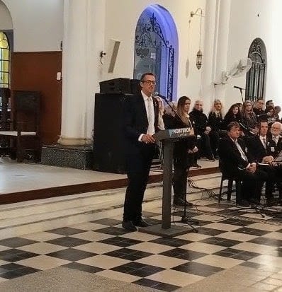 25 de mayo en Morteros ”Llaman al consenso y al  iálogo”