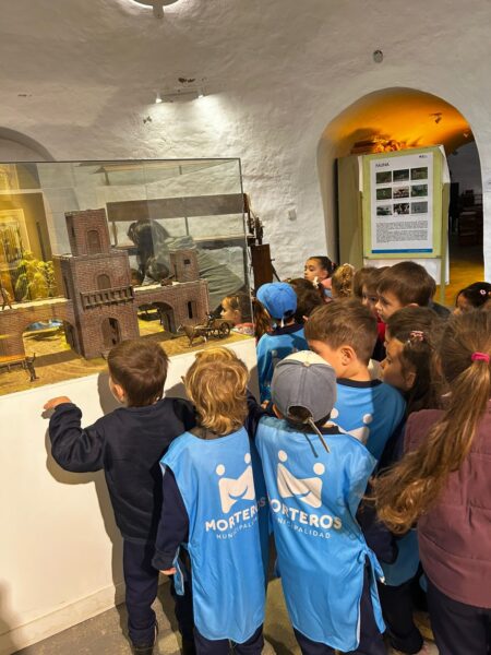 EduTurismo recibió la visita del Jardín de Infantes Cristo Rey junto a estudiantes del Profesorado de Educación Primaria
