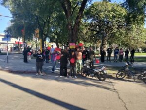 Morteros 📢 Jóvenes de la iglesia evangélica realizan intervenciones
