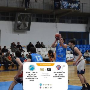 Nueve forzó el tercer juego y Tiro lliquidó la serie