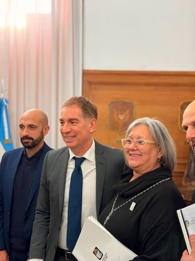Porteña gestionó obras ante el Gobierno Nacional