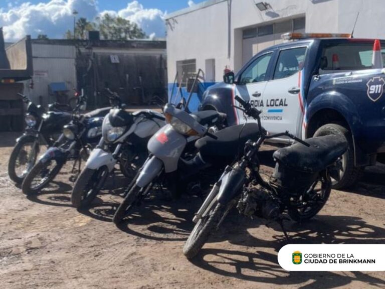 Brinkmann: sacan de circulación 5 motos con escapes libres