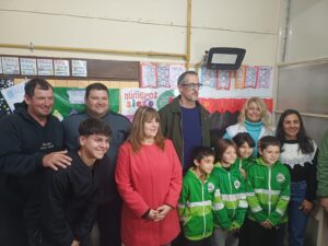 Habilitaron instalación interna de gas en escuela Vélez Sarsfield