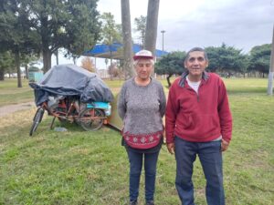 Miguel y María Fernanda agradecieron a Morteros tras su paso por la ciudad