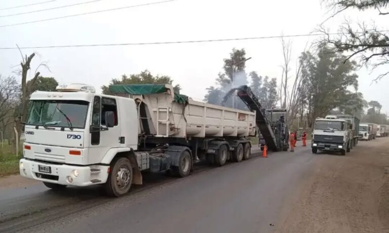 El gobierno de Santa Fe avanza en la reparación de rutas de San Cristóbal