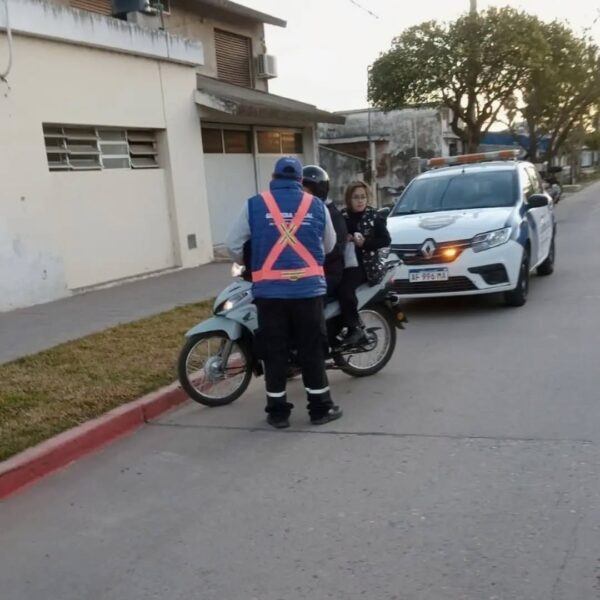 Controles de tránsito en distintos sectores a cargo de Inspectoría Municipal