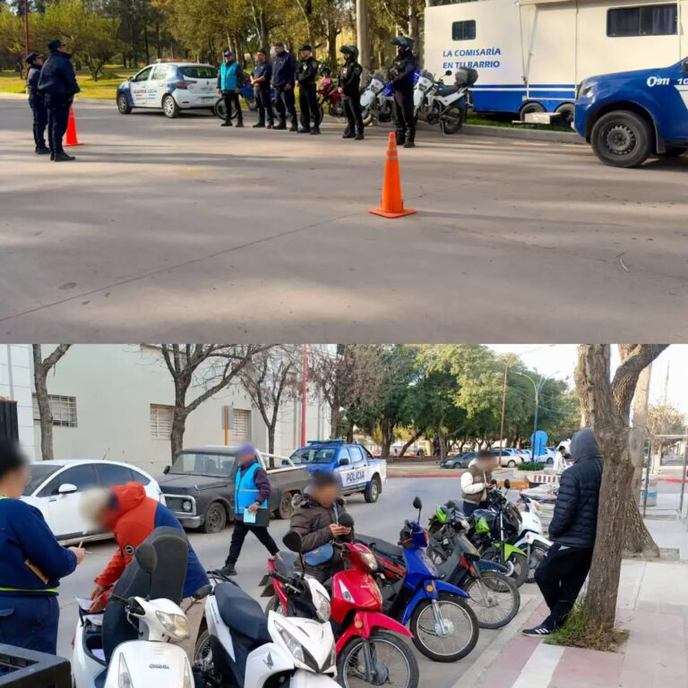 Continúan los operativos conjuntos de control vehicular en Arroyito