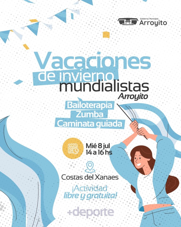 Arroyito propone las vacaciones mundialistas