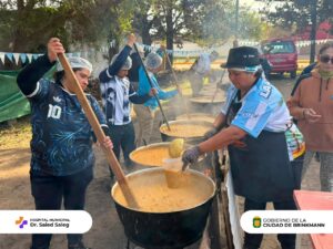 Exitoso locro a beneficio del hospital