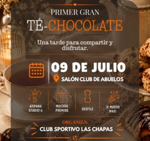 Primer gran té chocolate de Club Sportivo Las Chapas