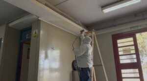 Municipio de Morteros intervino en colegios durante el receso invernal