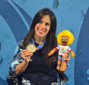 Elizabeth Noriega sumó cinco medallas para el país en los Juegos Parasuramericanos