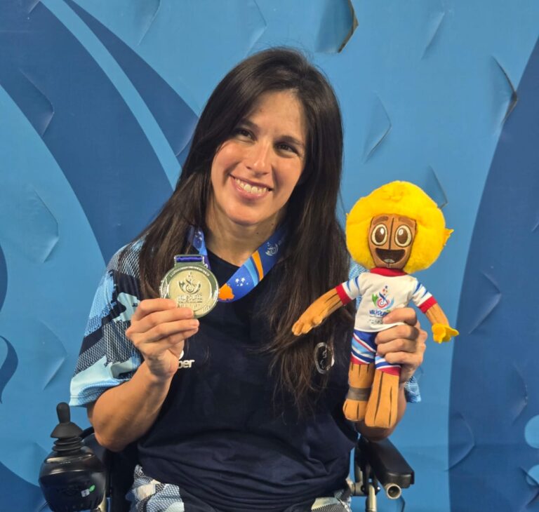 Elizabeth Noriega sumó cinco medallas para el país en los Juegos Parasuramericanos