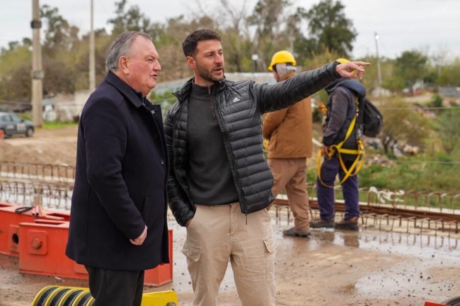 *Michlig supervisó el nuevo puente Santa Fe-Santo Tomé:  “