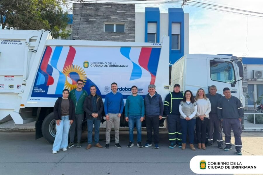 Nuevo camión compactador que se suma a recolección de residuos