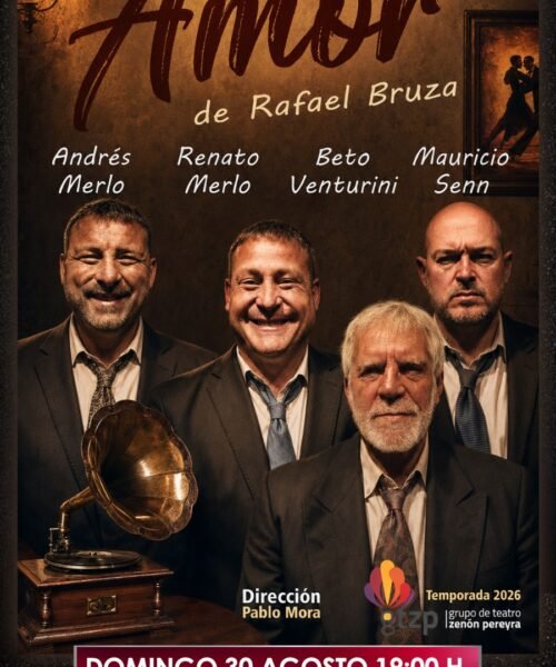Llega a Morteros “Rotos de Amor” 🎭 a cargo del grupo teatral de Zenón Pereyra