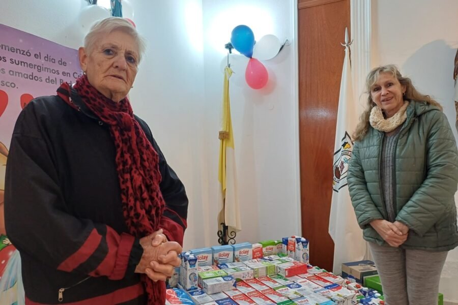 Morteros: Cáritas Parroquial impulsa campaña de la leche durante agosto