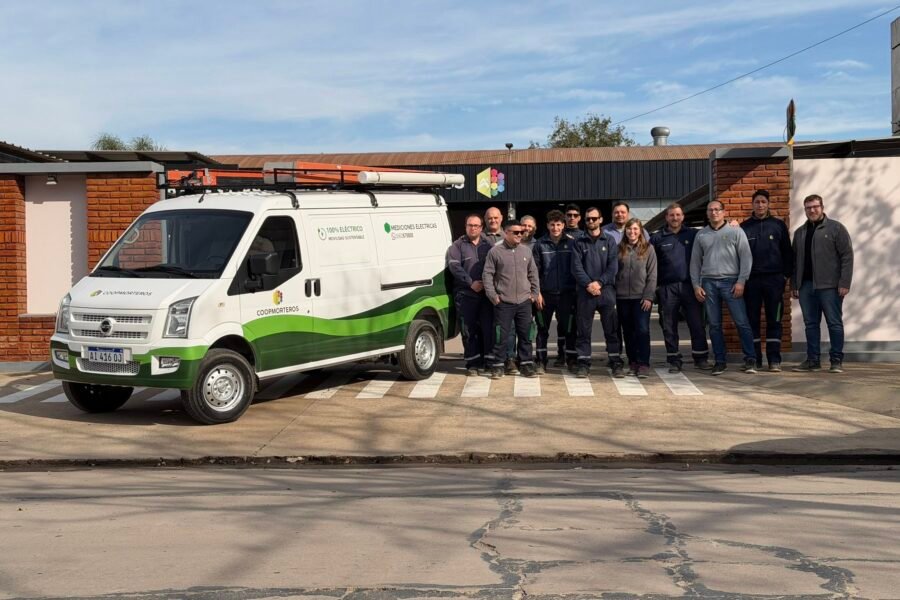 CoopMorteros suma su primer vehículo 100% eléctrico para optimizar el servicio urbano