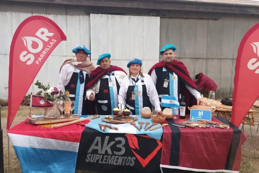 Concluyó el certamen internacional de Asado Ancestral en Noetinger