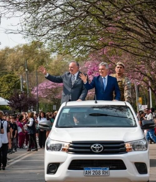 Villa María -Villa Nueva 👉Llaryora inauguró las obras en circunvalación sudeste y una nueva comisaría