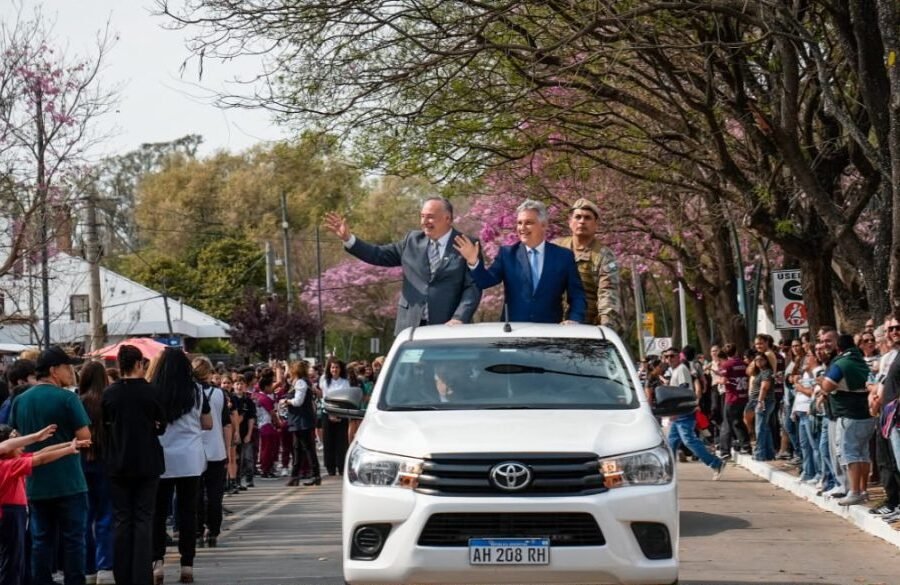 Villa María -Villa Nueva 👉Llaryora inauguró las obras en circunvalación sudeste y una nueva comisaría