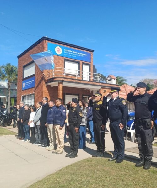 Morteros: inauguraron la sede de la división SEOM de la Departamental Ansenuza
