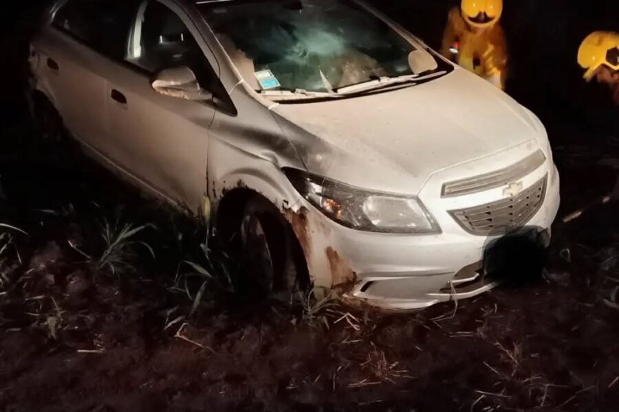 Zona rural de Morteros 🚒Intervinieron Bomberos ante un despiste vehicular