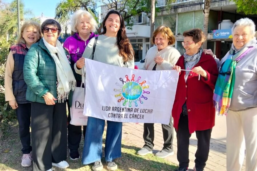 En el mes rosa, LALCEC Morteros con acciones de sensibilización