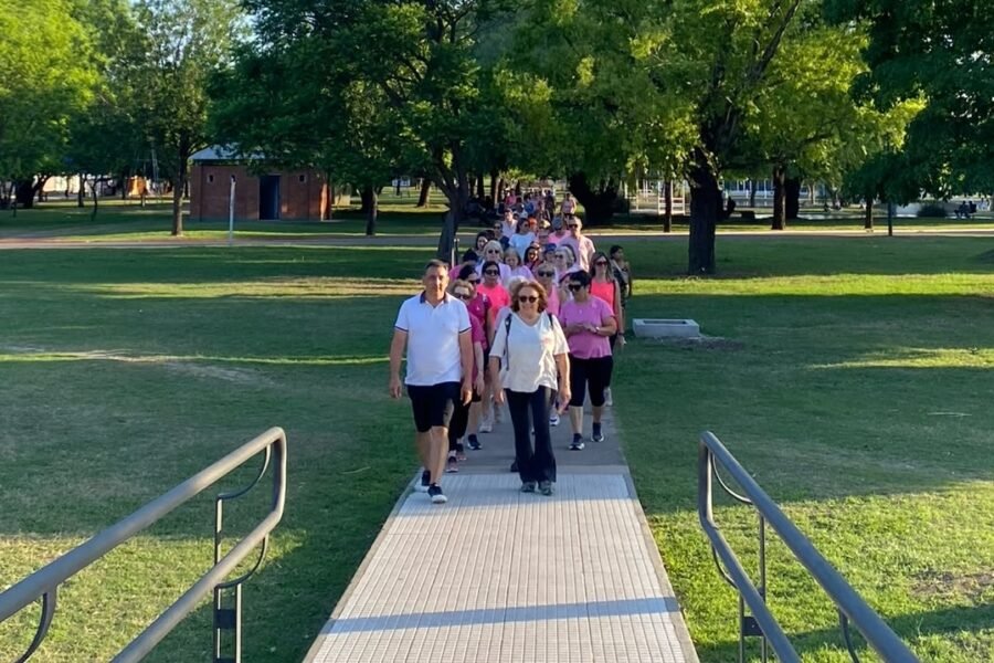 Prevención temprana del cáncer de mama: concretan “Caminata Rosa” este domingo