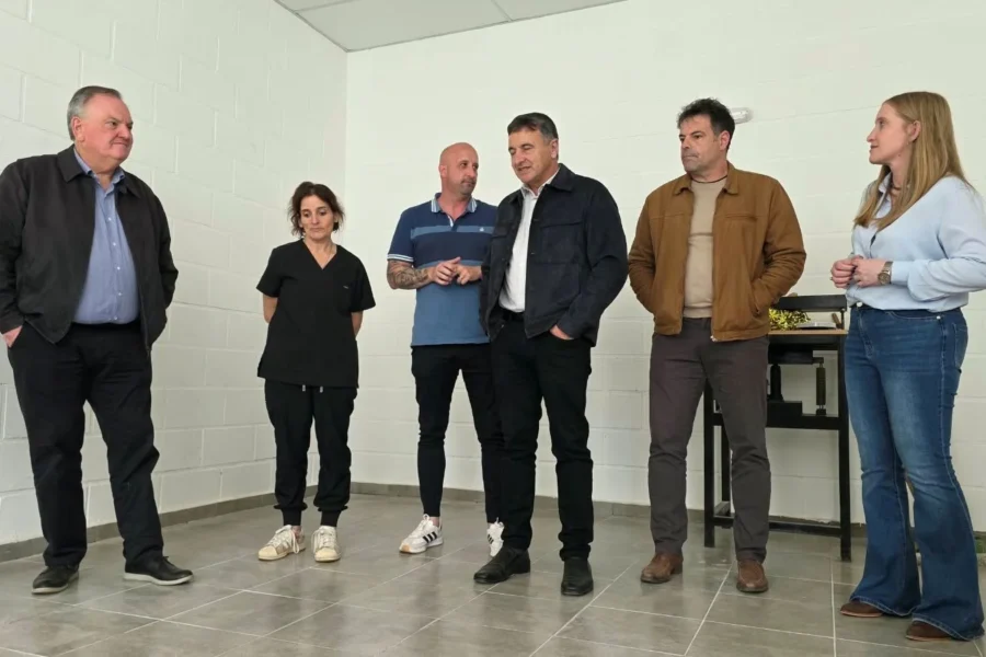 Michlig y la ministra Tejeda cumplió visitas en San Guillermo y Suardi