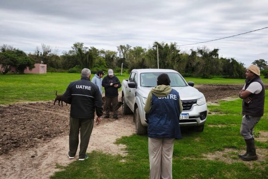 Zona rural de San Guillermo: operativo de fiscalización detectó trabajadores no registrados